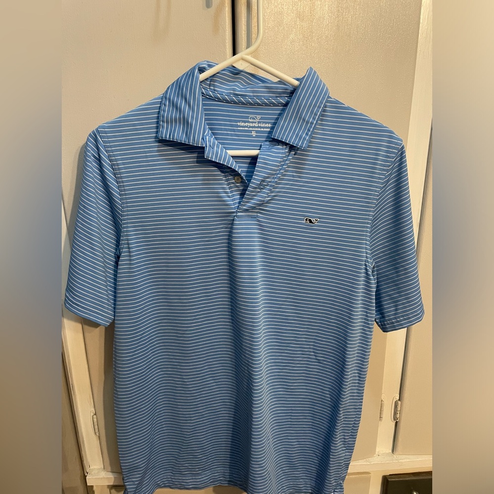 Vineyard Vines Youth XL Blue Polo